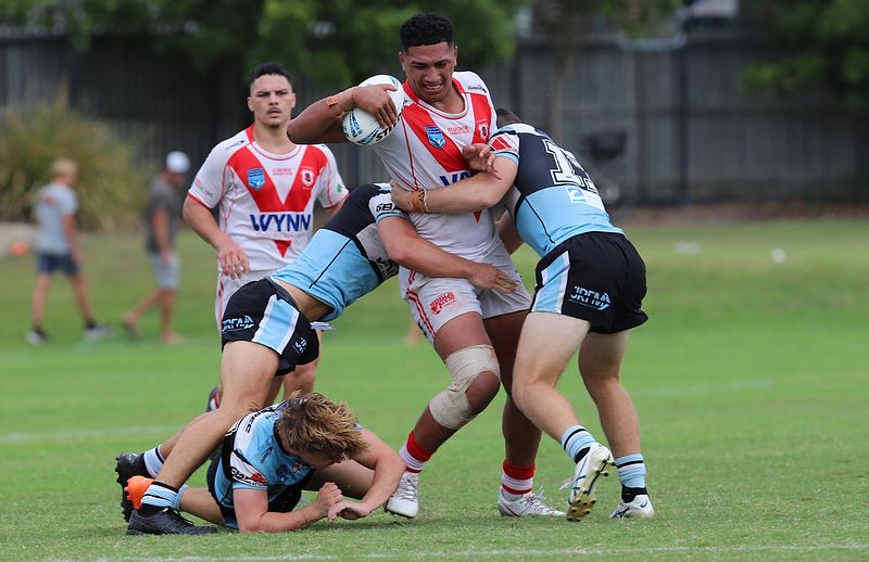 SGB Rnd 8 SHARKS vs DRAGONS