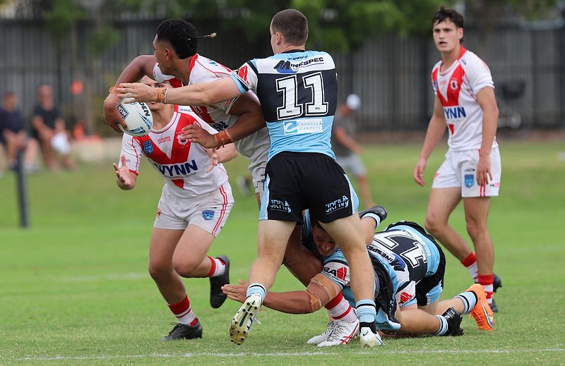 SGB Rnd 8 SHARKS vs DRAGONS