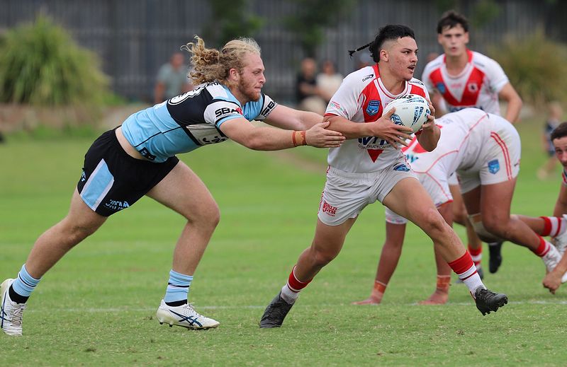 SGB Rnd 8 SHARKS vs DRAGONS