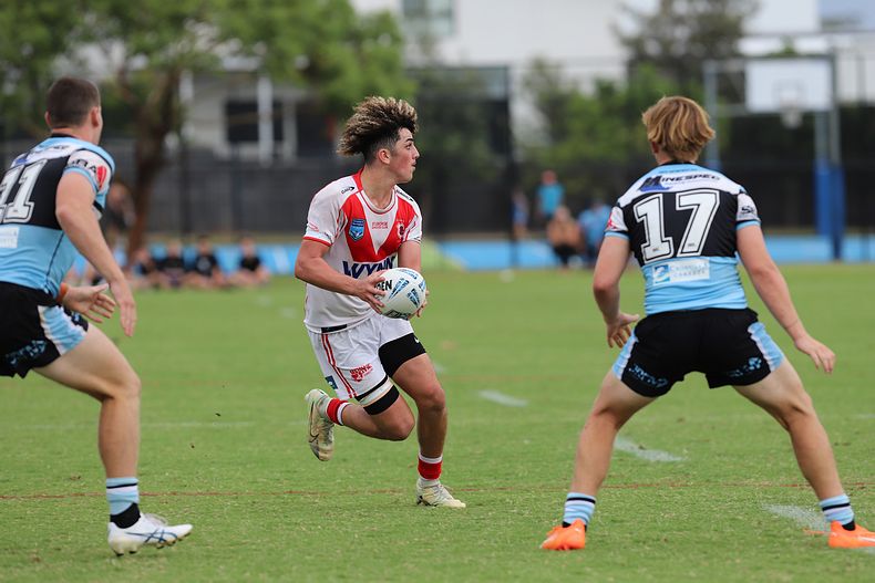 SGB Rnd 8 SHARKS vs DRAGONS