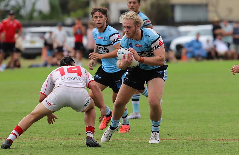 SGB Rnd 8 SHARKS vs DRAGONS