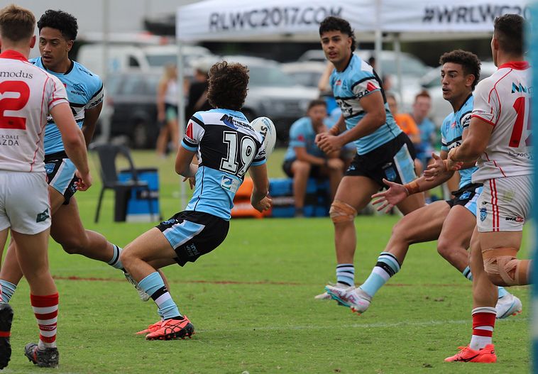 SGB Rnd 8 SHARKS vs DRAGONS