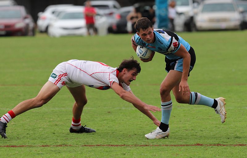 SGB Rnd 8 SHARKS vs DRAGONS