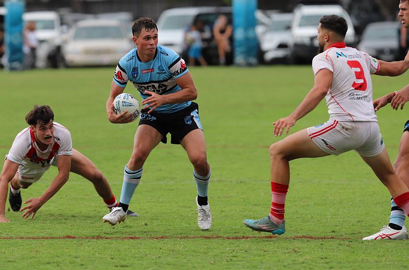 SGB Rnd 8 SHARKS vs DRAGONS