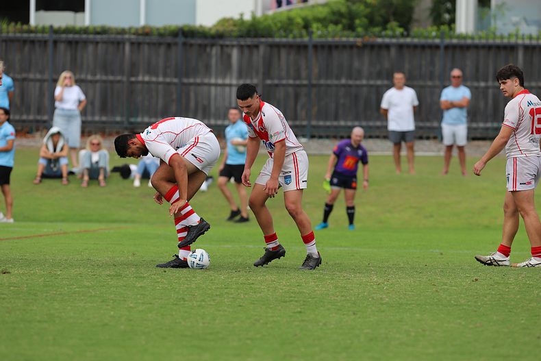 SGB Rnd 8 SHARKS vs DRAGONS