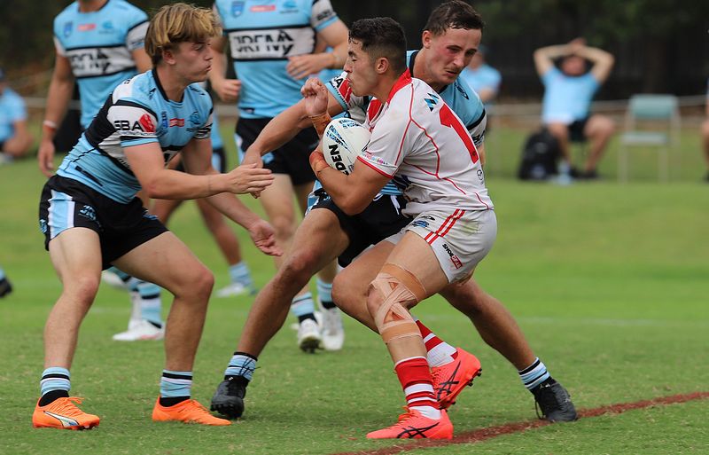 SGB Rnd 8 SHARKS vs DRAGONS