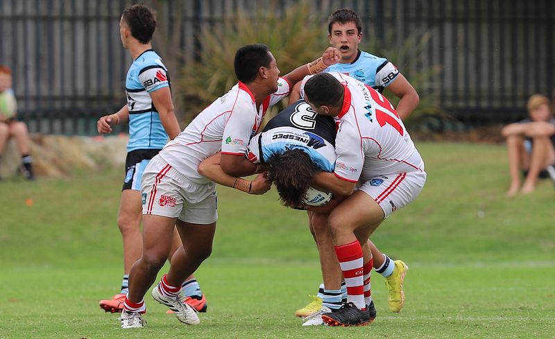 HMC Rnd 8 SHARKS vs DRAGONS