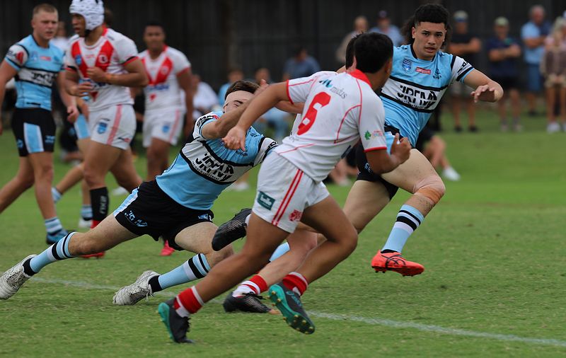 HMC Rnd 8 SHARKS vs DRAGONS