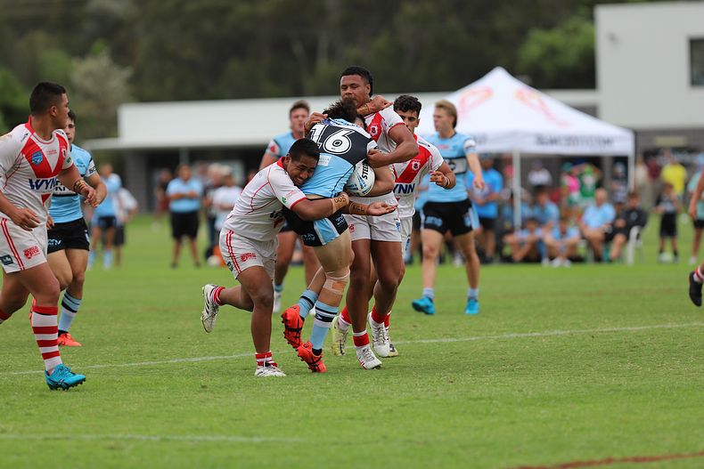 HMC Rnd 8 SHARKS vs DRAGONS