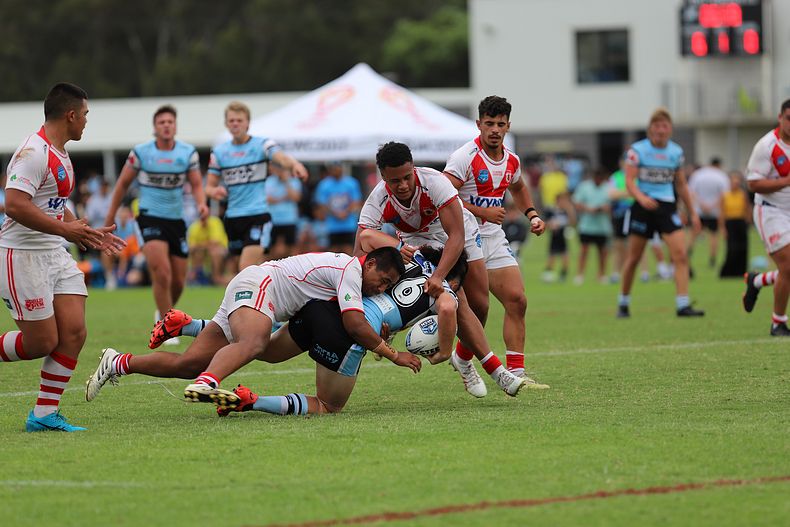 HMC Rnd 8 SHARKS vs DRAGONS