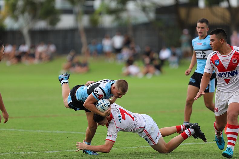 HMC Rnd 8 SHARKS vs DRAGONS
