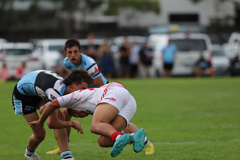HMC Rnd 8 SHARKS vs DRAGONS