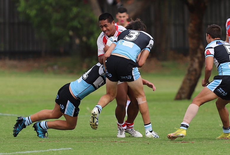 HMC Rnd 8 SHARKS vs DRAGONS