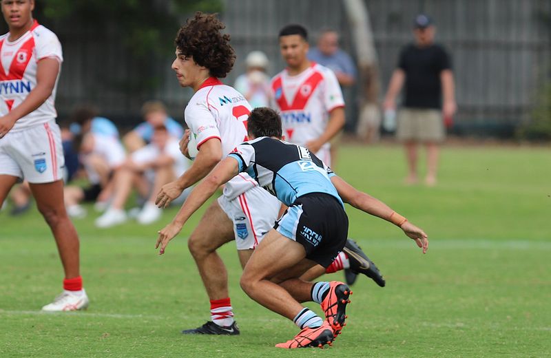 HMC Rnd 8 SHARKS vs DRAGONS
