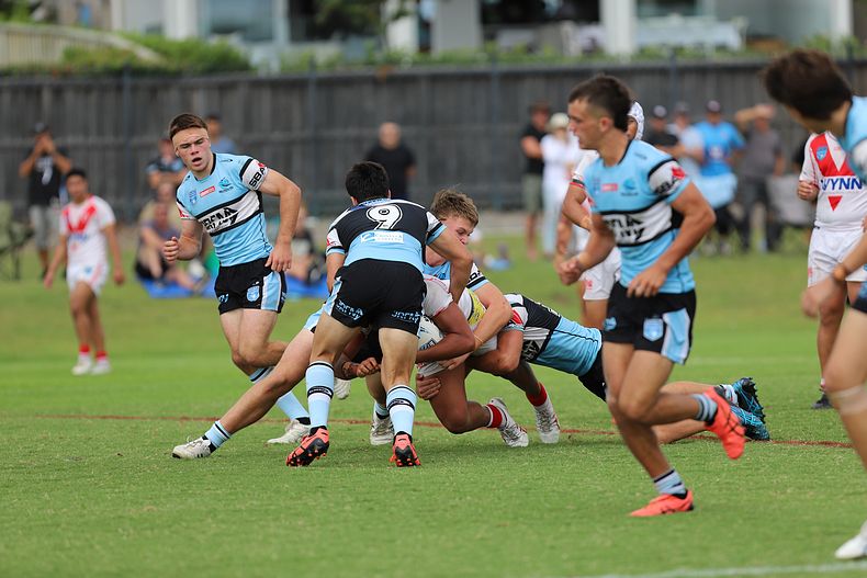 HMC Rnd 8 SHARKS vs DRAGONS