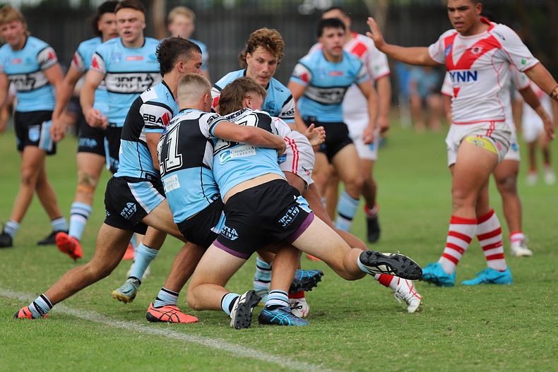HMC Rnd 8 SHARKS vs DRAGONS