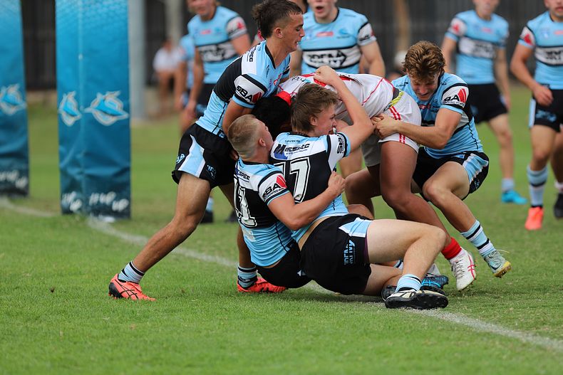 HMC Rnd 8 SHARKS vs DRAGONS