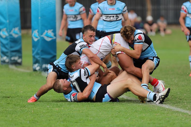 HMC Rnd 8 SHARKS vs DRAGONS