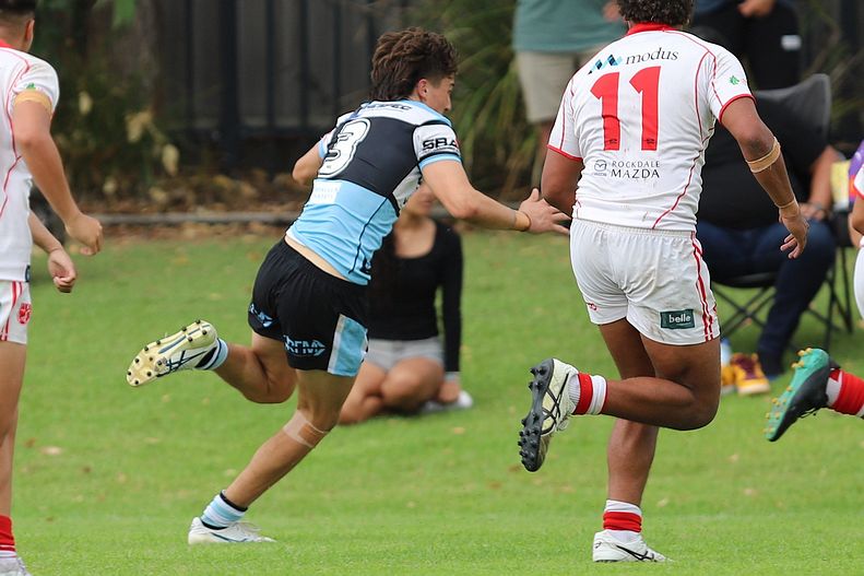 HMC Rnd 8 SHARKS vs DRAGONS