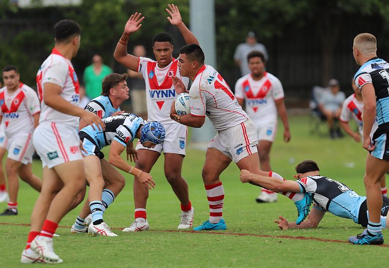 HMC Rnd 8 SHARKS vs DRAGONS