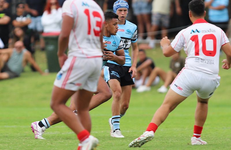 HMC Rnd 8 SHARKS vs DRAGONS