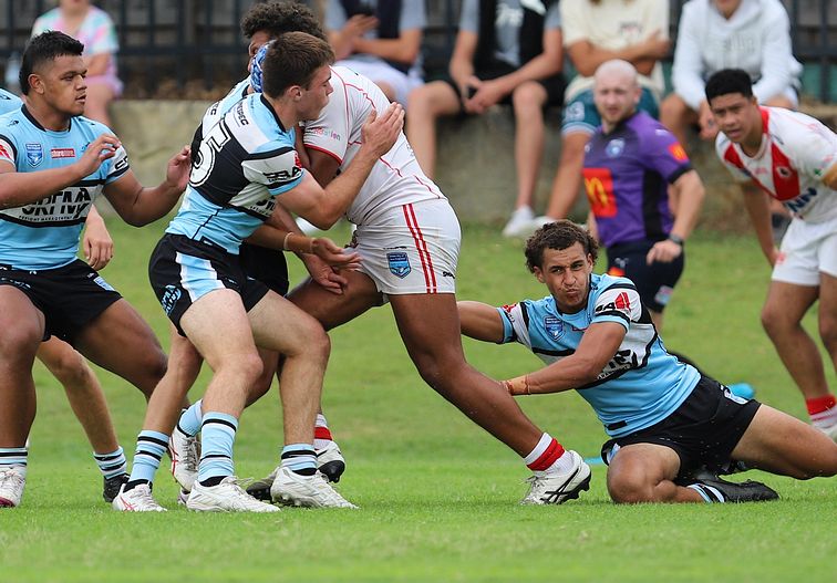 HMC Rnd 8 SHARKS vs DRAGONS