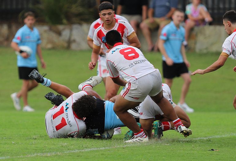 HMC Rnd 8 SHARKS vs DRAGONS