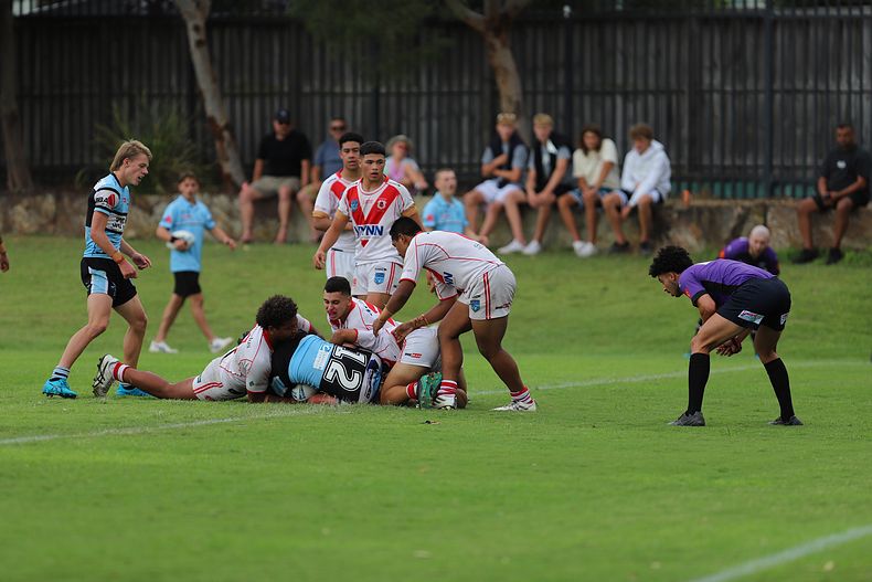 HMC Rnd 8 SHARKS vs DRAGONS