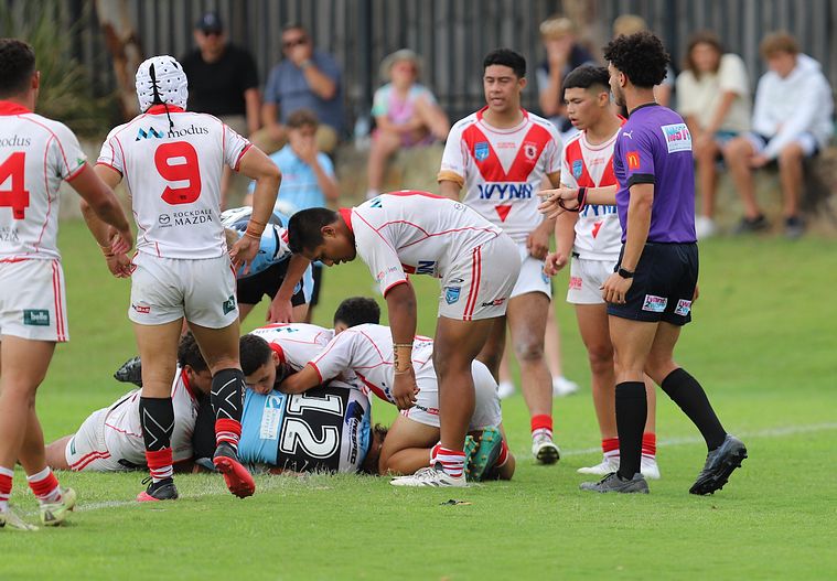 HMC Rnd 8 SHARKS vs DRAGONS