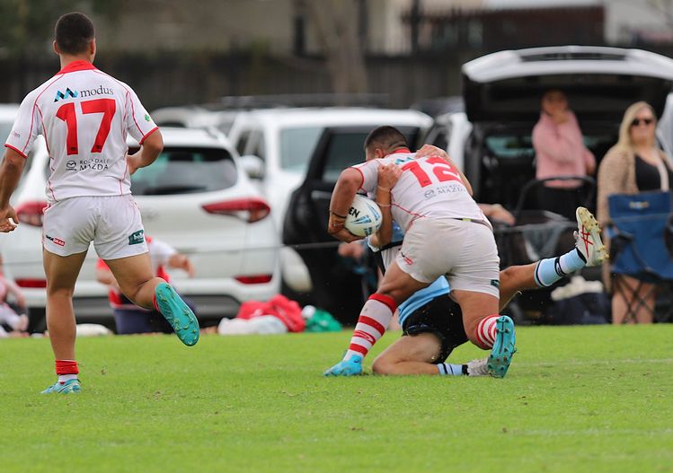 HMC Rnd 8 SHARKS vs DRAGONS