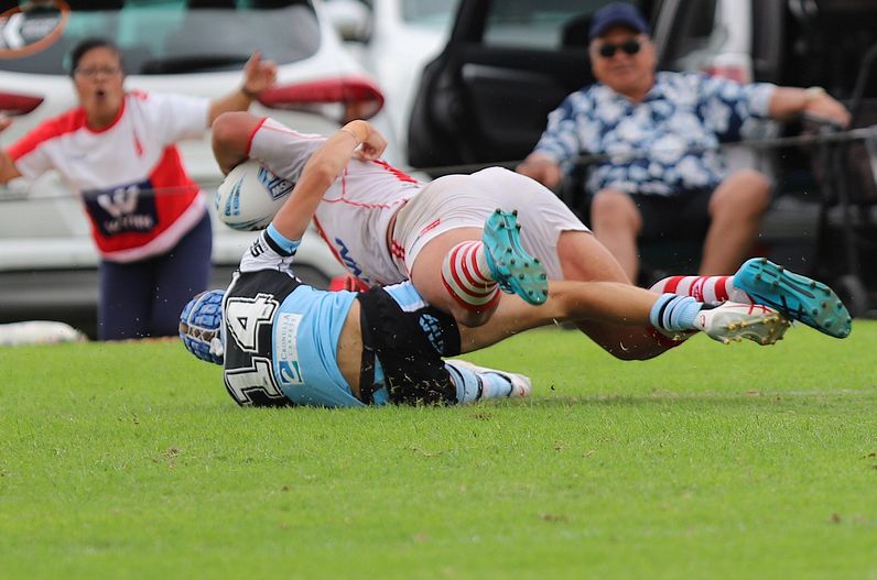 HMC Rnd 8 SHARKS vs DRAGONS