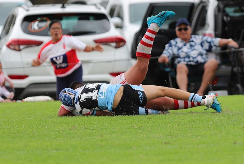 HMC Rnd 8 SHARKS vs DRAGONS