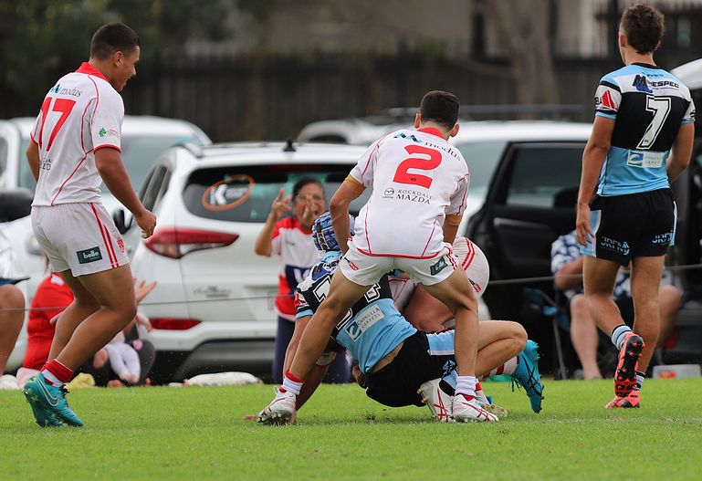 HMC Rnd 8 SHARKS vs DRAGONS