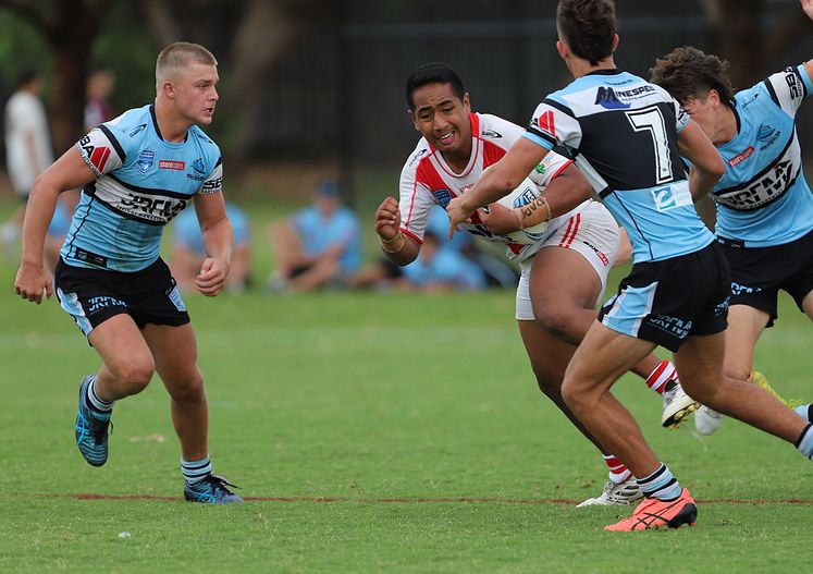 HMC Rnd 8 SHARKS vs DRAGONS