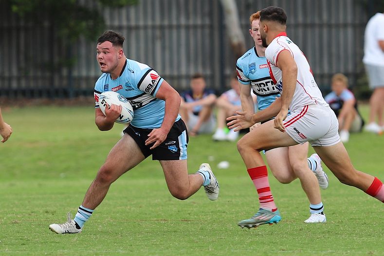 SGB Rnd 8 SHARKS vs DRAGONS