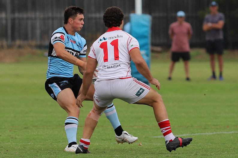 SGB Rnd 8 SHARKS vs DRAGONS