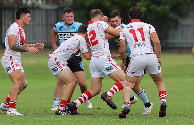 SGB Rnd 8 SHARKS vs DRAGONS