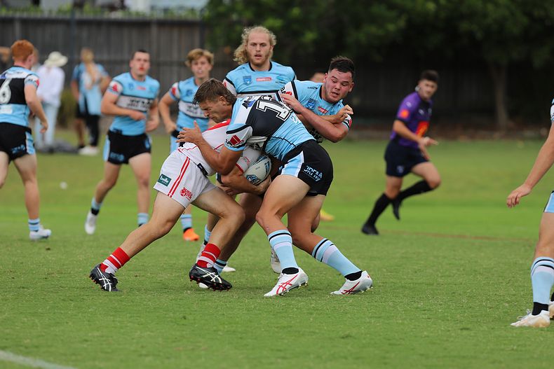 SGB Rnd 8 SHARKS vs DRAGONS