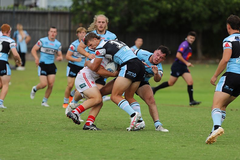 SGB Rnd 8 SHARKS vs DRAGONS