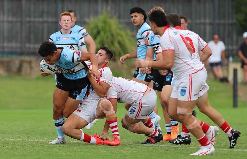 SGB Rnd 8 SHARKS vs DRAGONS