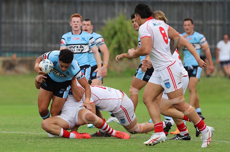 SGB Rnd 8 SHARKS vs DRAGONS