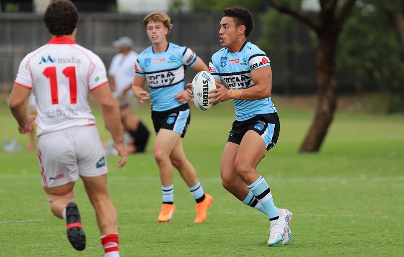 SGB Rnd 8 SHARKS vs DRAGONS