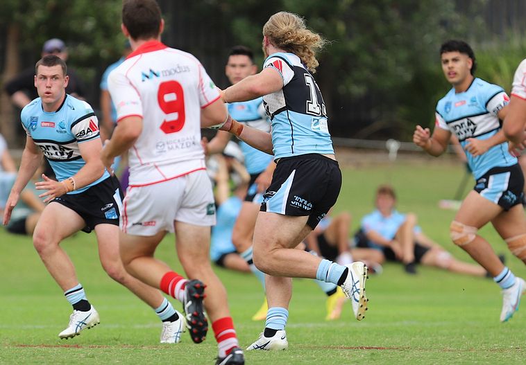 SGB Rnd 8 SHARKS vs DRAGONS