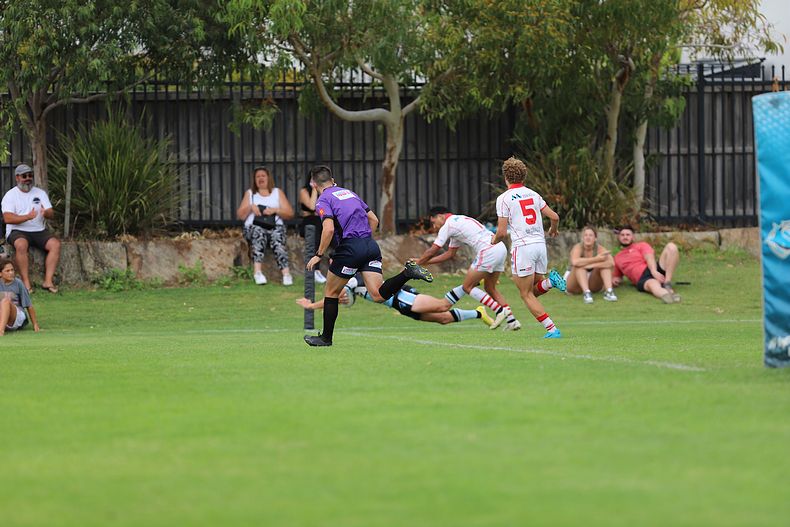 SGB Rnd 8 SHARKS vs DRAGONS