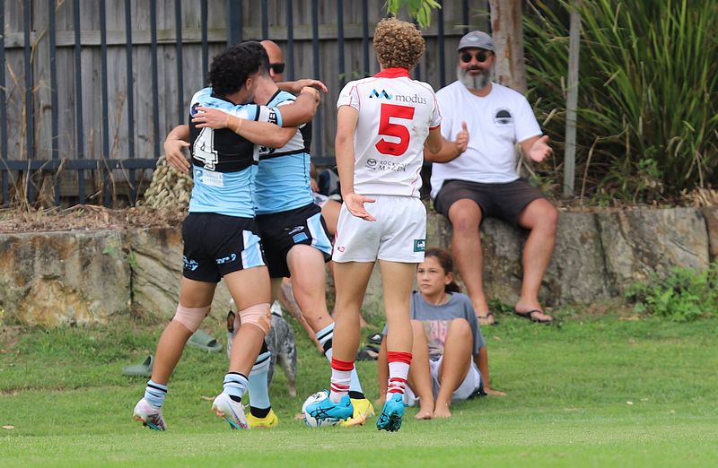 SGB Rnd 8 SHARKS vs DRAGONS