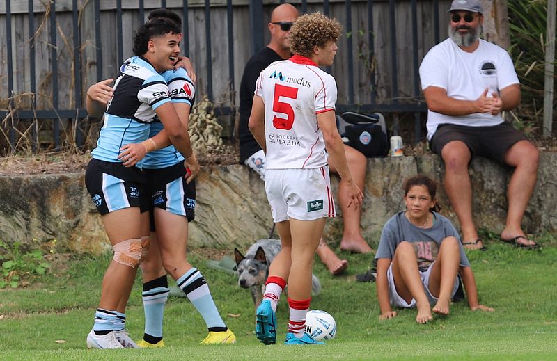 SGB Rnd 8 SHARKS vs DRAGONS