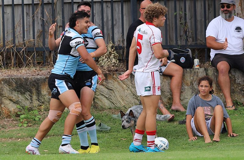 SGB Rnd 8 SHARKS vs DRAGONS