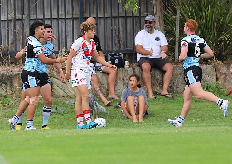 SGB Rnd 8 SHARKS vs DRAGONS