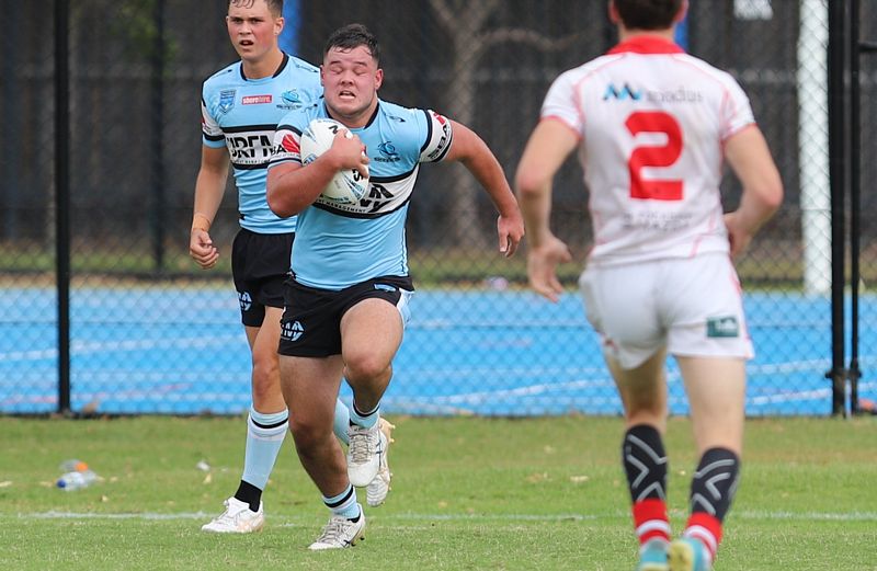 SGB Rnd 8 SHARKS vs DRAGONS