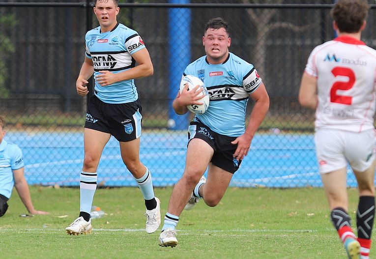 SGB Rnd 8 SHARKS vs DRAGONS